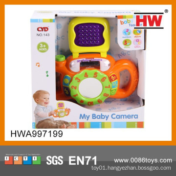 New Design Colorful Baby B/O Camera Toy With Musical And Light